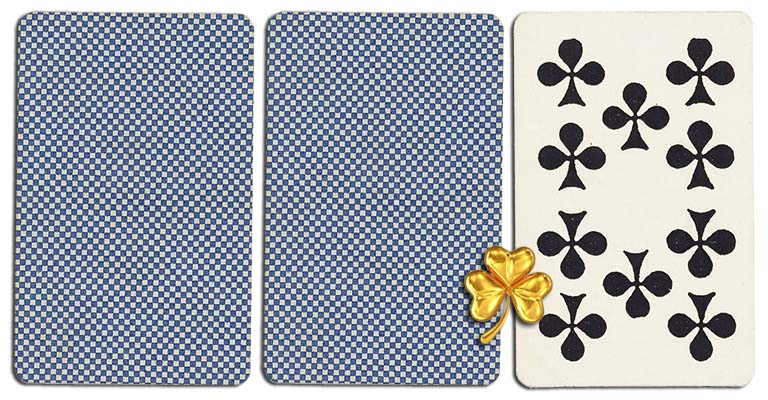 10 of clubs meaning french deck
