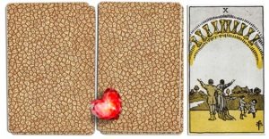 3 of hearts tarot card meaning
