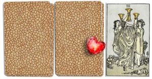 3 of hearts tarot card meaning
