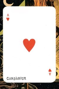 Ace of hearts card