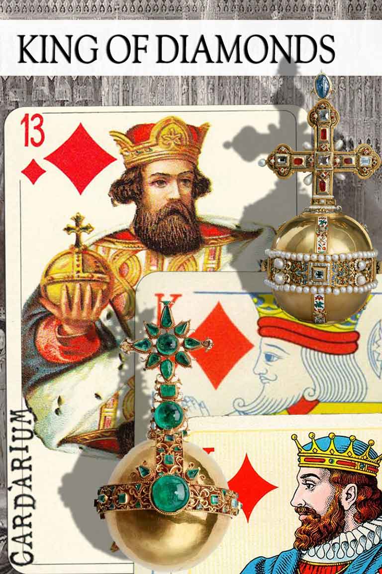 King of Diamonds meaning in Cartomancy and Tarot - ⚜️ Cardarium ⚜️