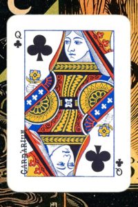 queen of clubs card