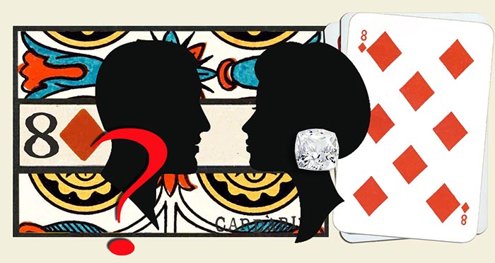 8 of Diamonds meaning in Cartomancy and Tarot - ⚜️ Cardarium ⚜️