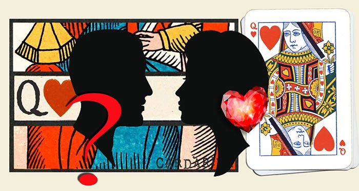 Queen Of Hearts Meaning In Cartomancy And Tarot Cardarium