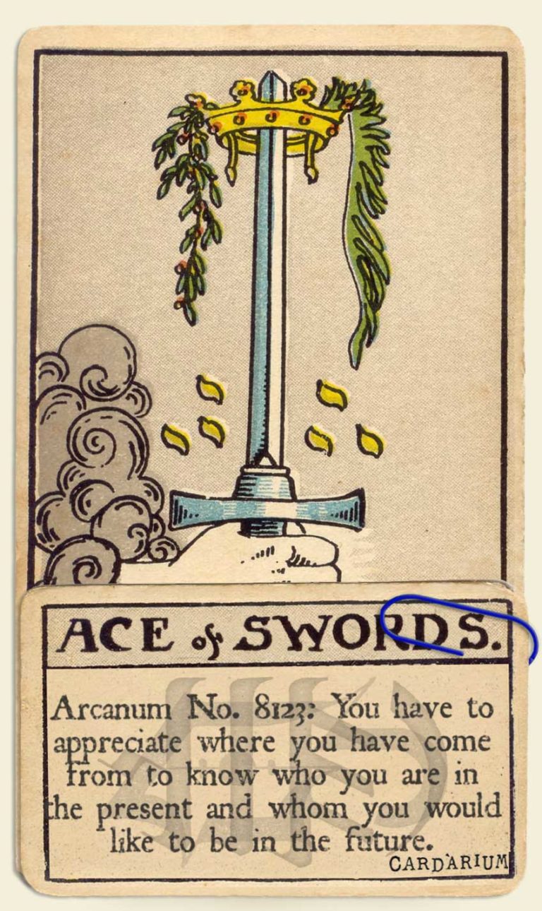 Ace of swords 34