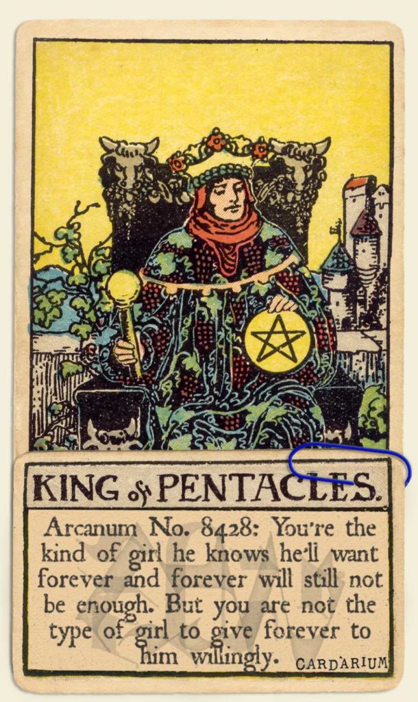 King of pentacles 41