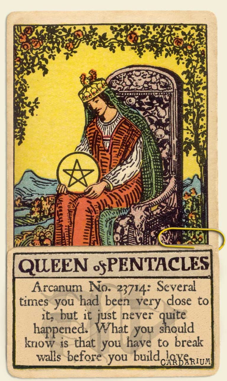 Queen of pentacles 51