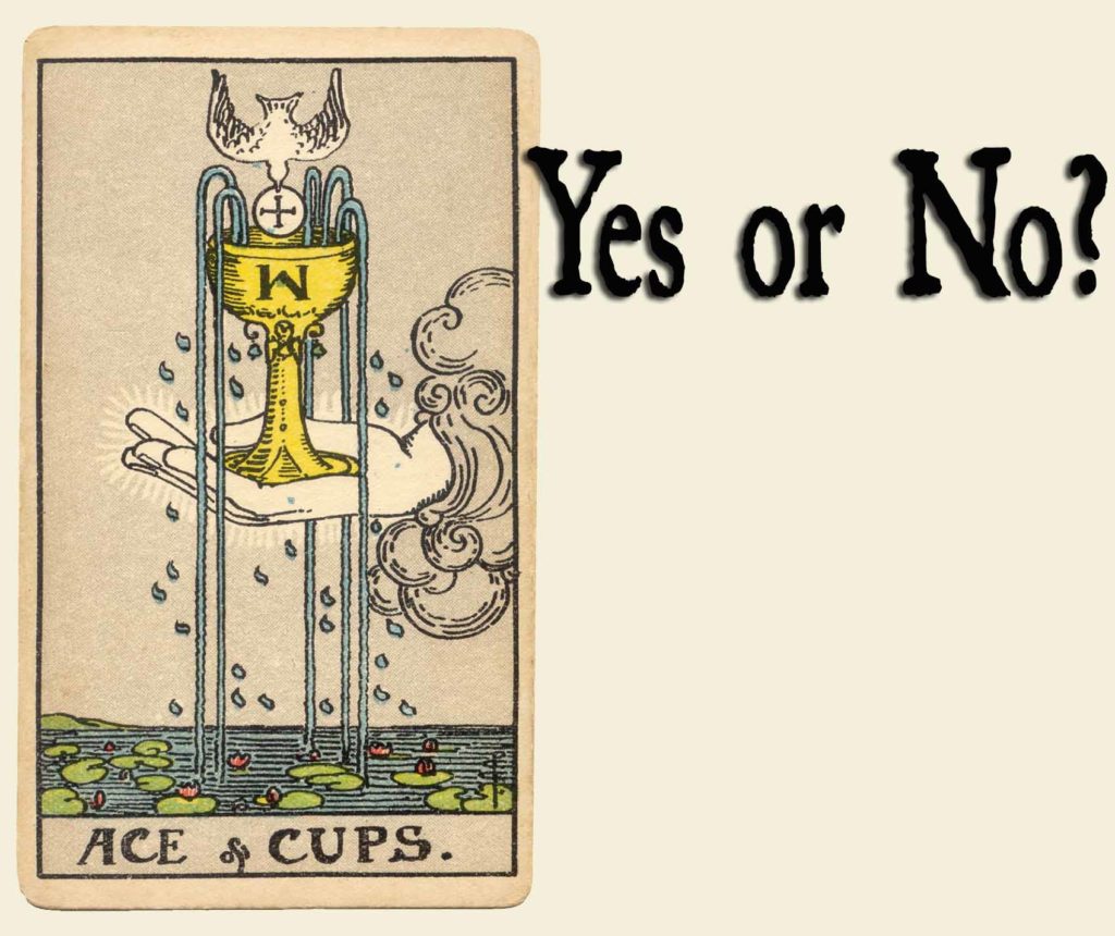 Ace of Cups Yes or No? ⚜️ Cardarium ⚜️