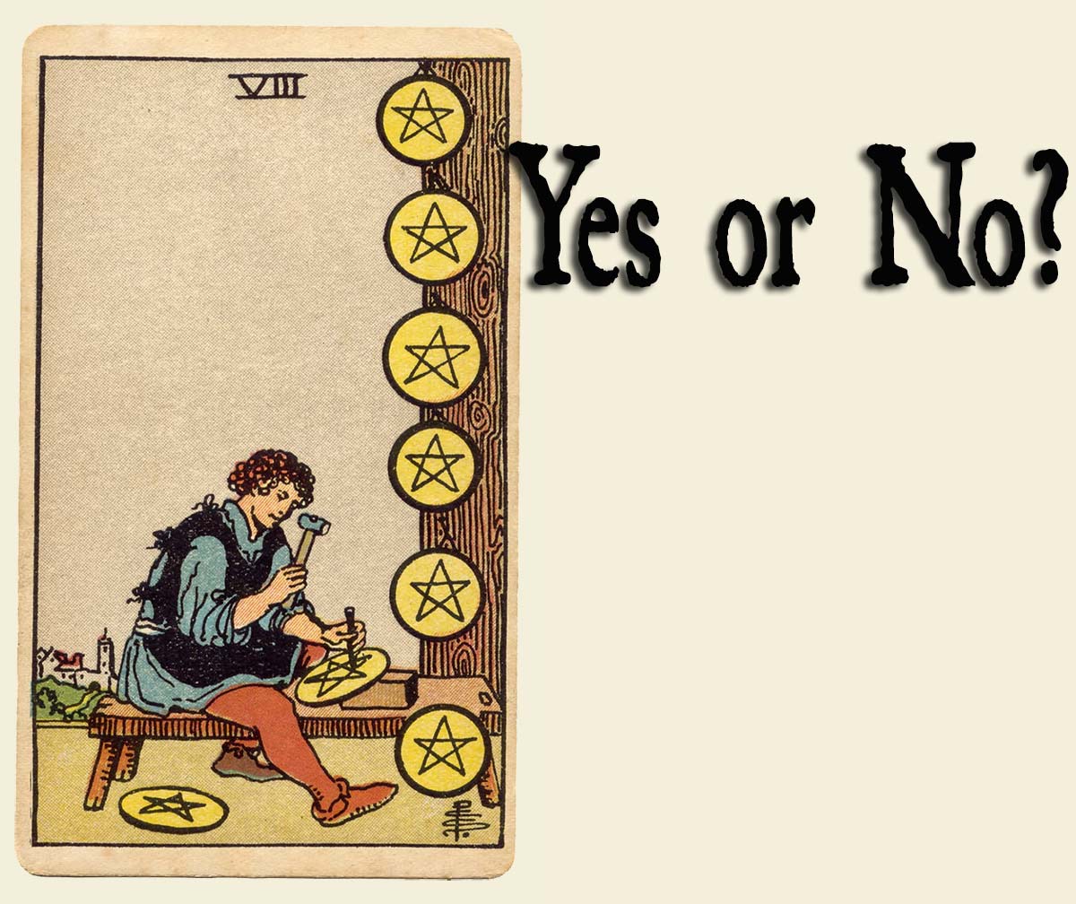 You are currently viewing Eight Of Pentacles – Yes or No?