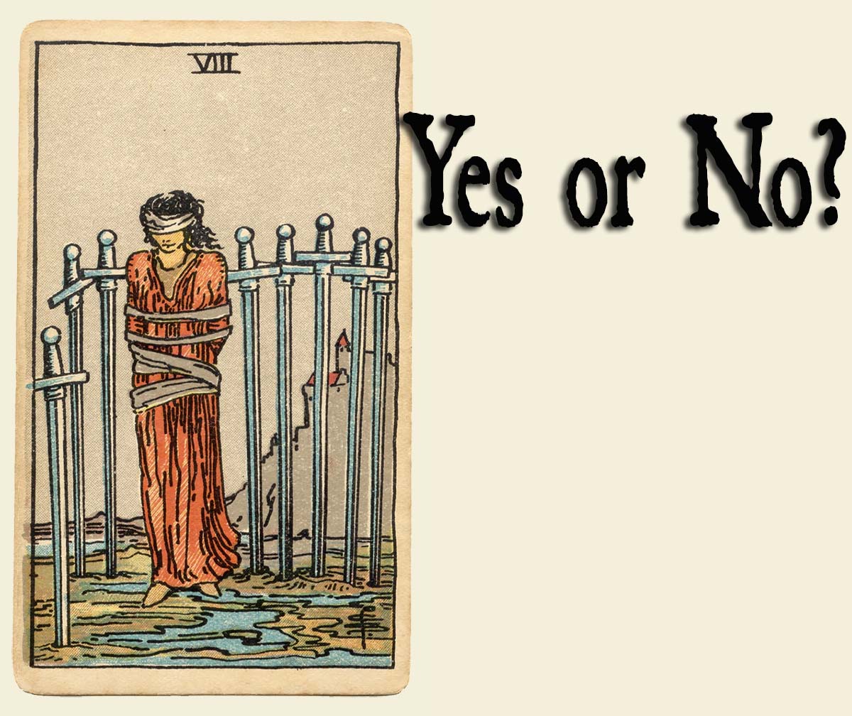 You are currently viewing Eight of Swords – Yes or No?