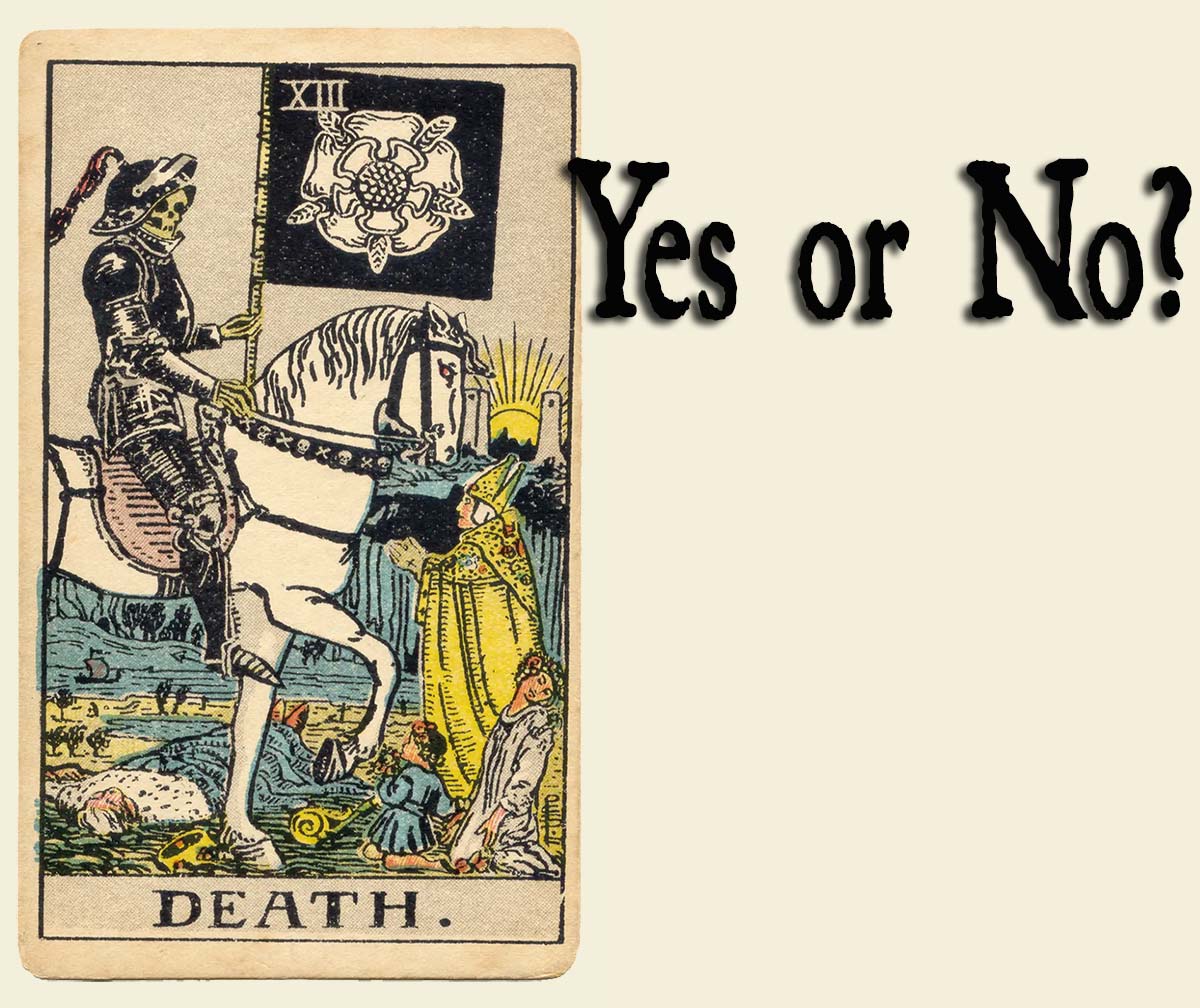 Death Tarot Card – Yes or No - ⚜️ Cardarium