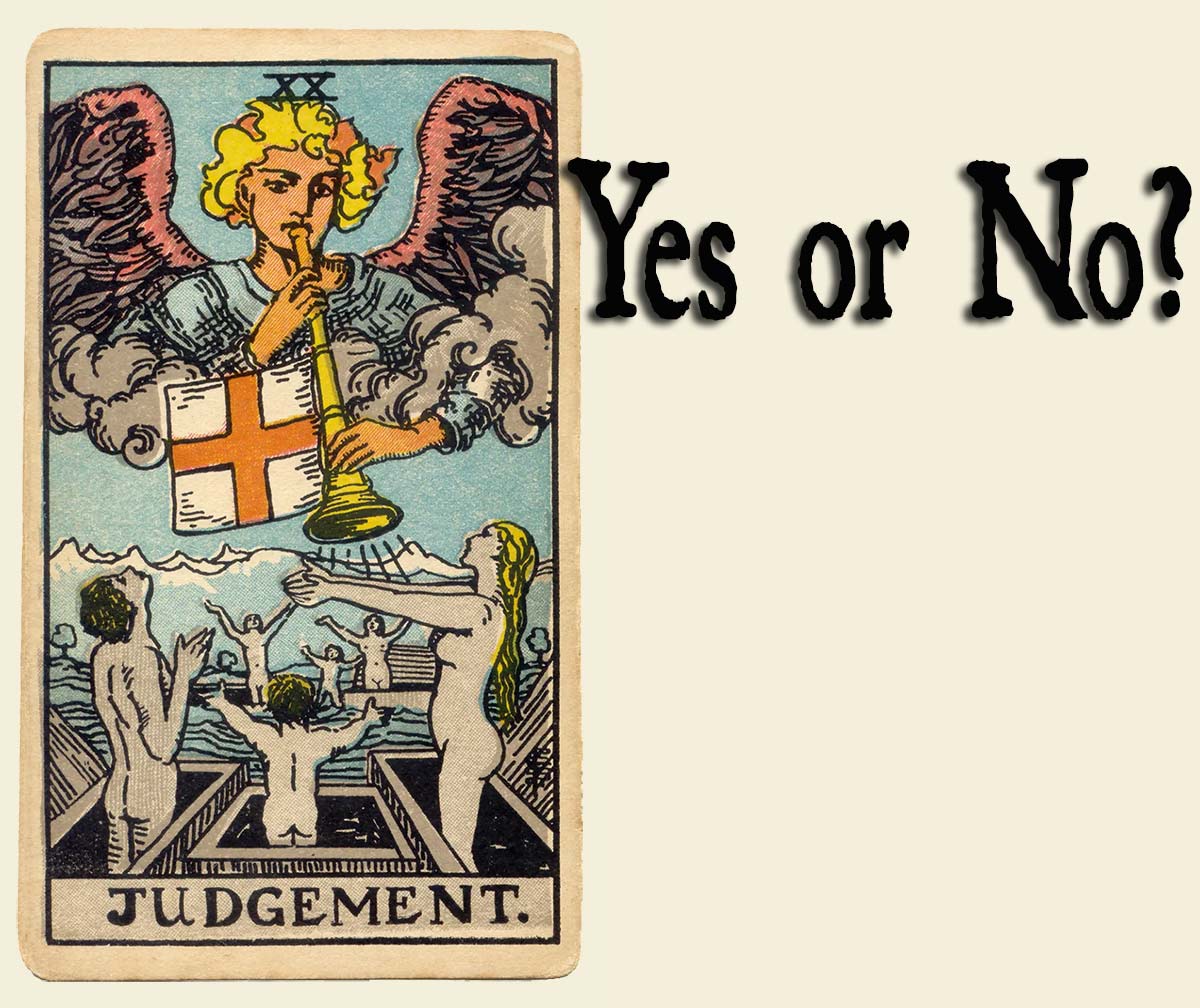 Judgement Tarot Card Yes Or No Cardarium