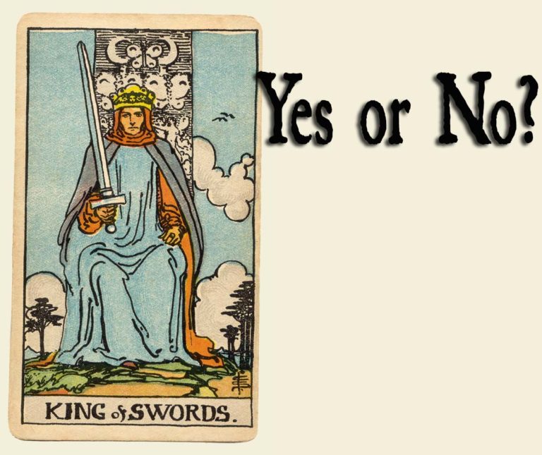 King of Swords Yes or No? ⚜️ Cardarium ⚜️