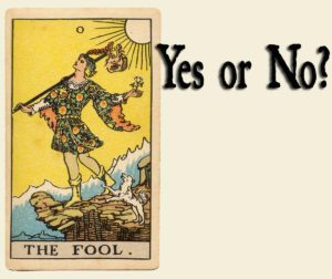 Read more about the article The Fool Tarot Card – Yes or No?