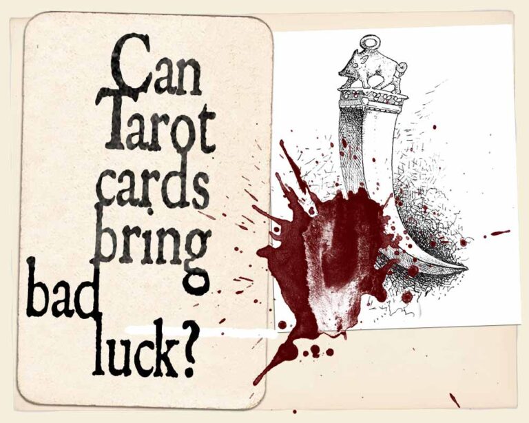 Can Tarot Cards Bring Bad Luck? - ⚜️ Cardarium ⚜️