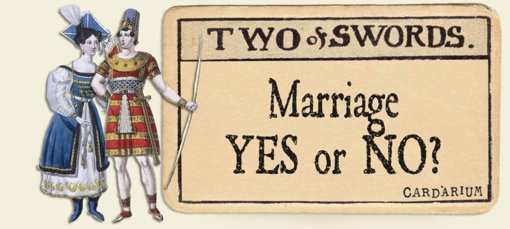 2 of swords marriage yes or no