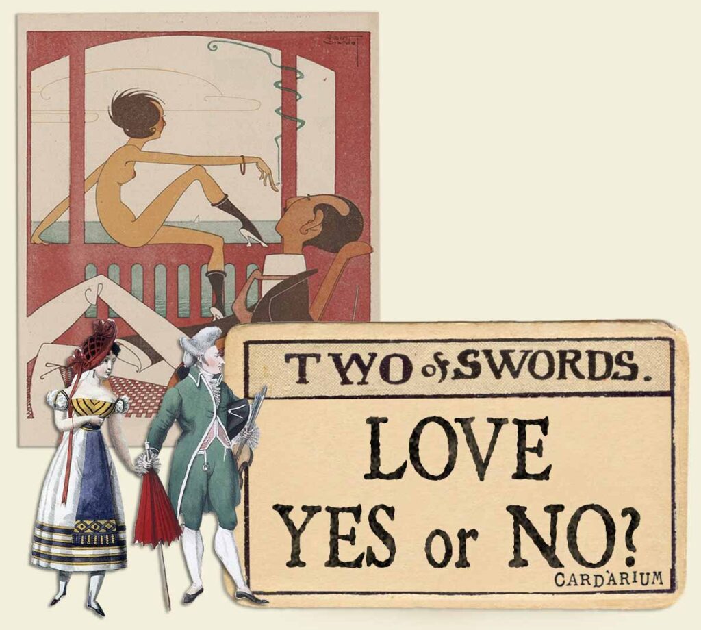 2 of swords tarot card meaning for love yes or no