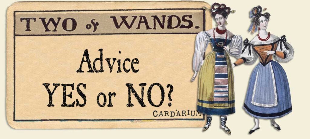 2 of wands Advice Yes or No