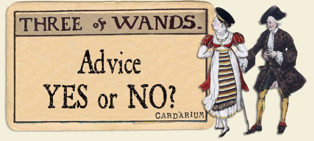 3 of wands Advice Yes or No