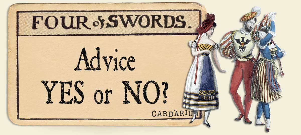 4 of Swords - Yes or No? - ⚜️ Cardarium ⚜️