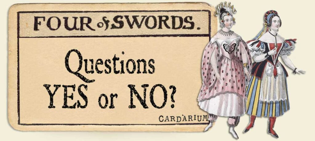 4 of swords Yes or No Questions