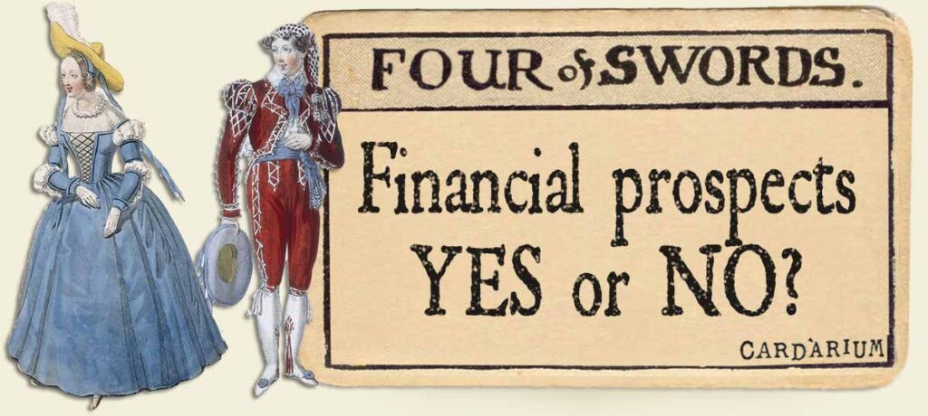 4 Of Swords Financial Prospects Yes Or No 1024x460 