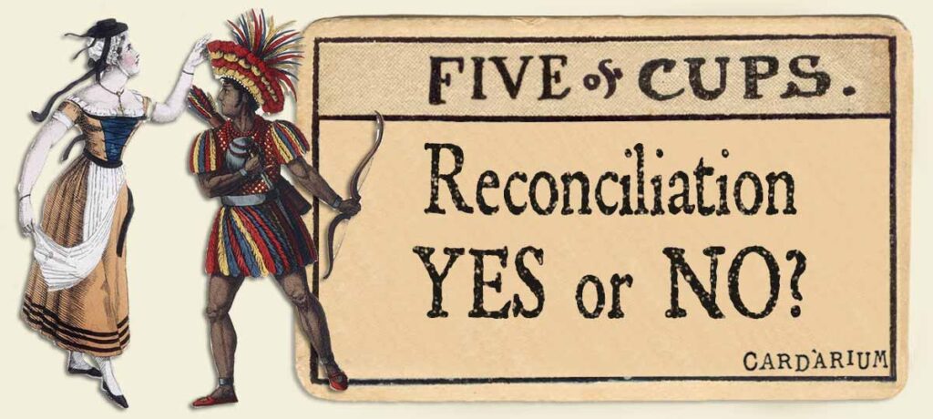 5 of cups reconciliation yes or no