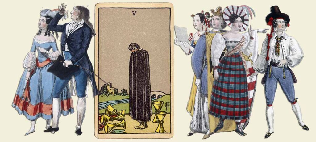 5 of cups tarot card meaning yes or no