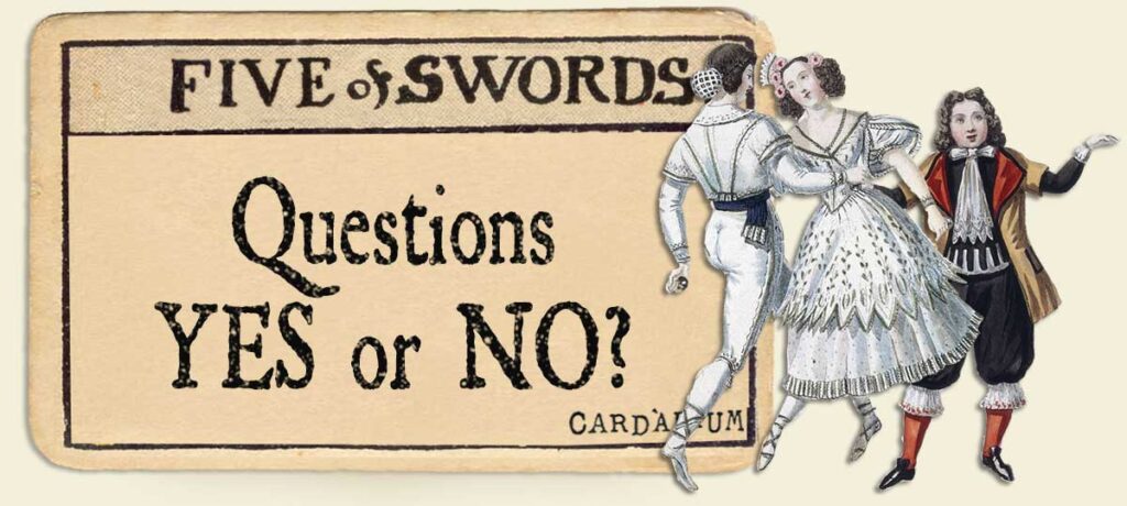 5 of swords Yes or No Questions