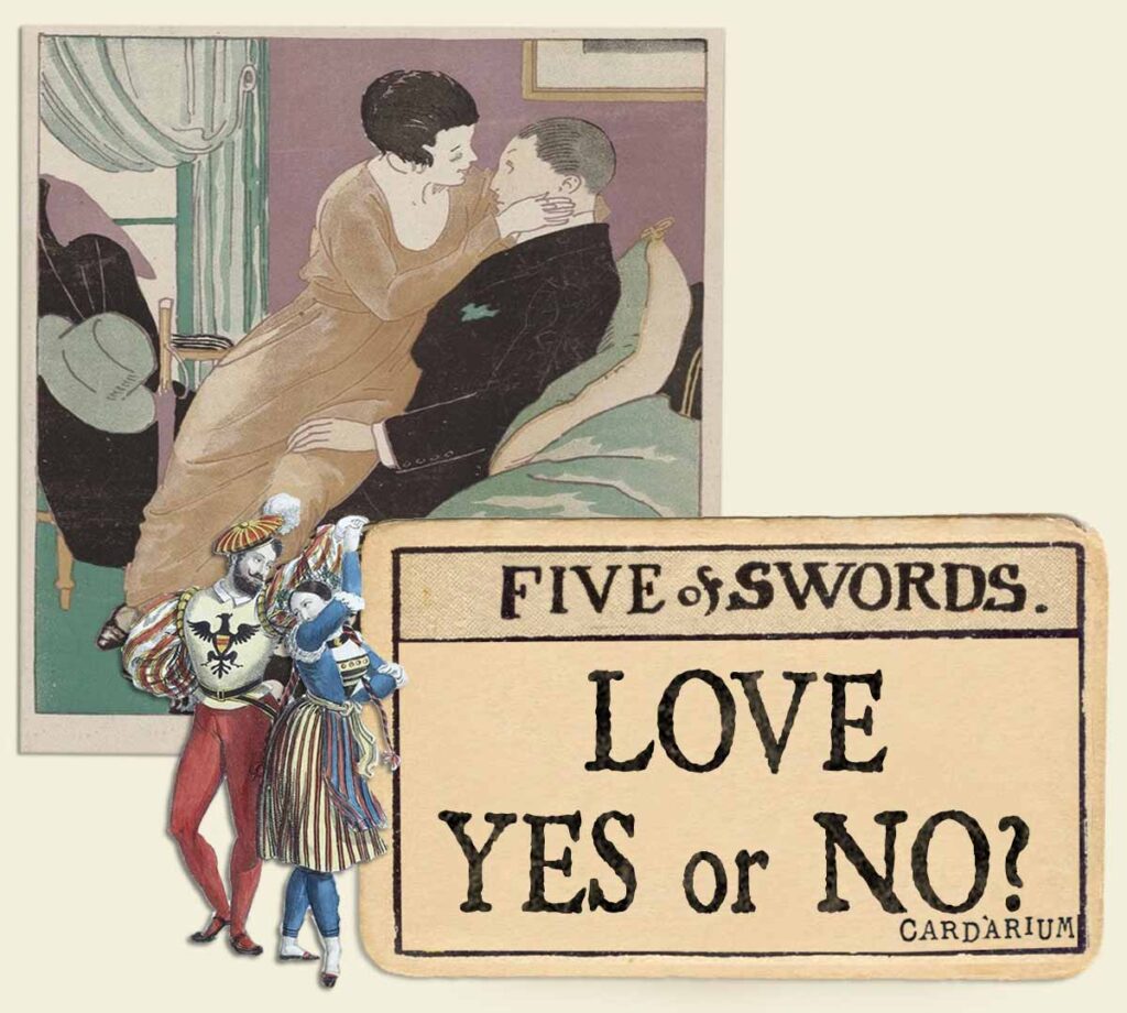 5 of swords tarot card meaning for love yes or no 01