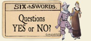 6 of swords as yes or no