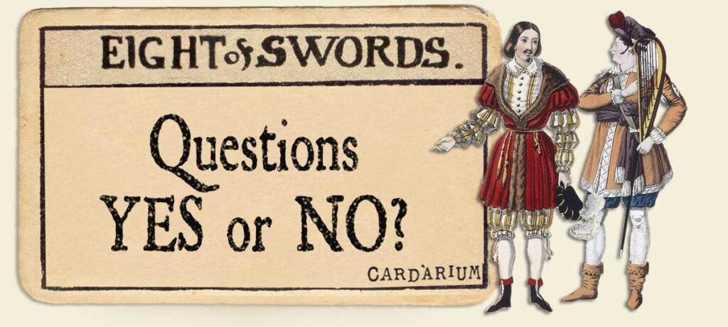 8 of swords Yes or No Questions