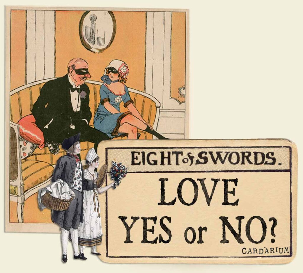 8 of swords tarot card meaning for love yes or no