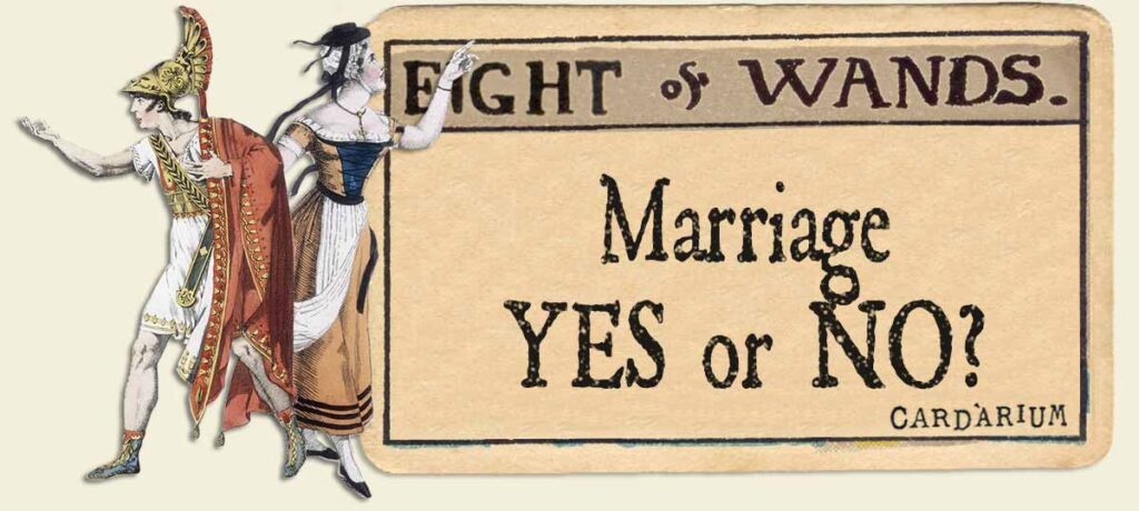 8 of wands marriage yes or no