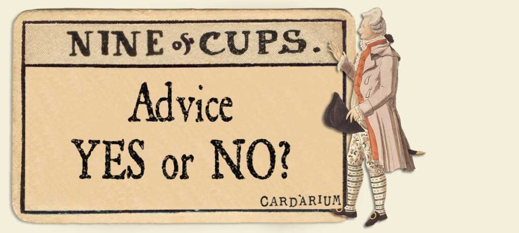 9 of cups Advice Yes or No