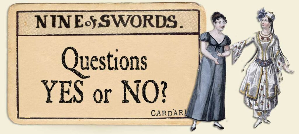 9 of swords Yes or No Questions