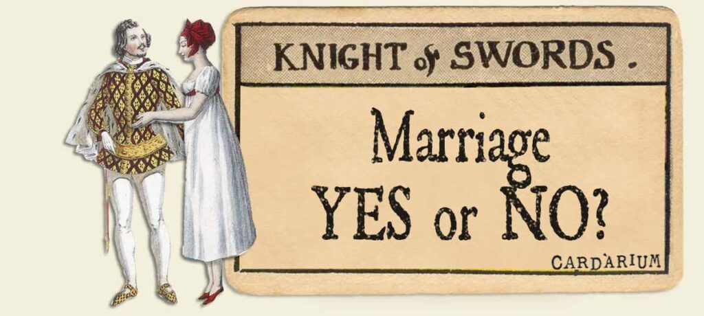 Knight of swords marriage yes or no