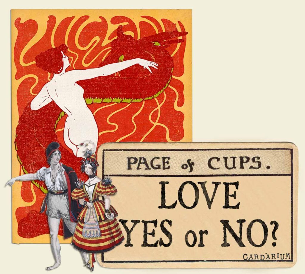 Page of cups tarot card meaning for love yes or no