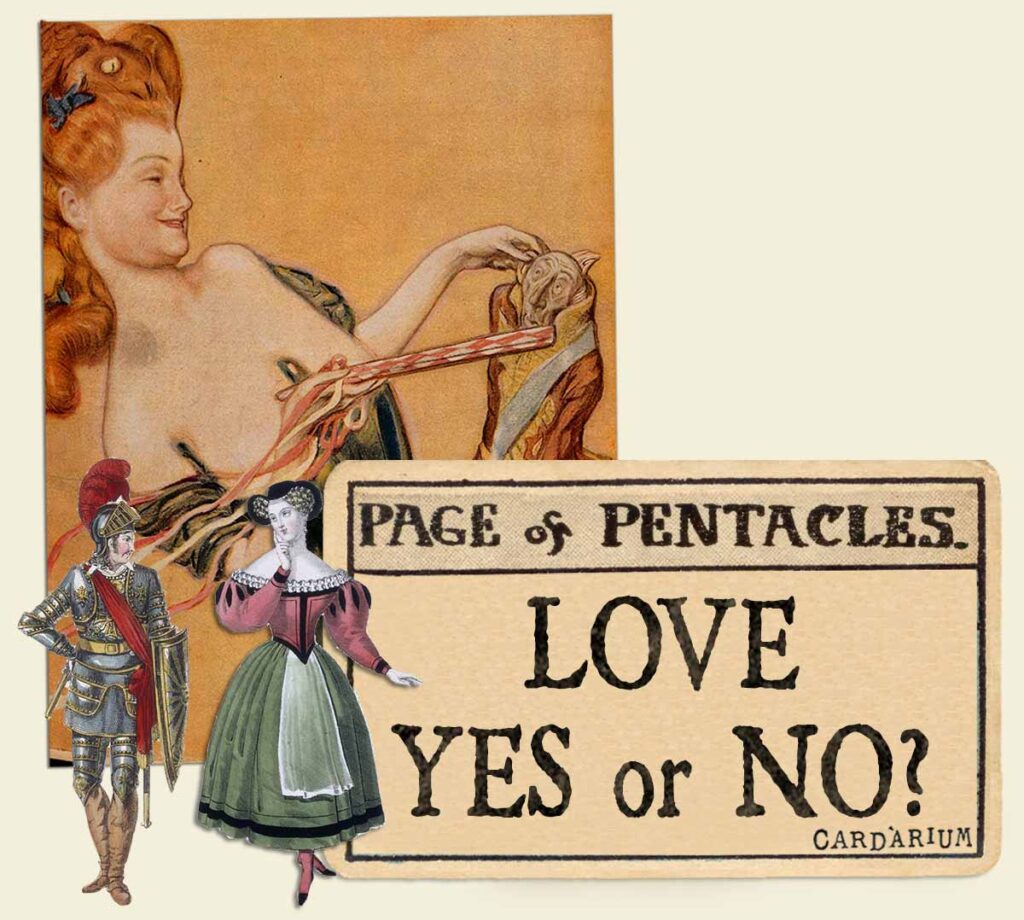Page of pentacles tarot card meaning for love yes or no