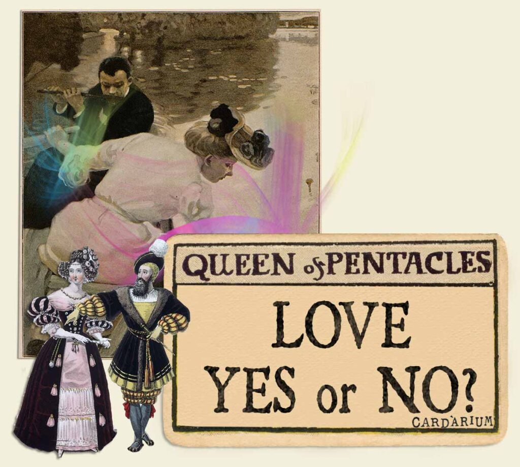 Queen of pentacles tarot card meaning for love yes or no