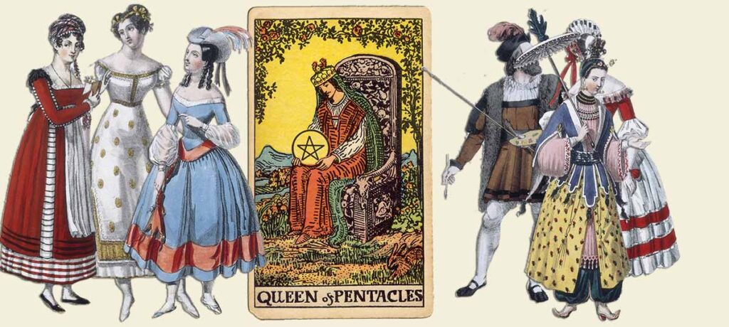 Queen of pentacles tarot card meaning yes or no