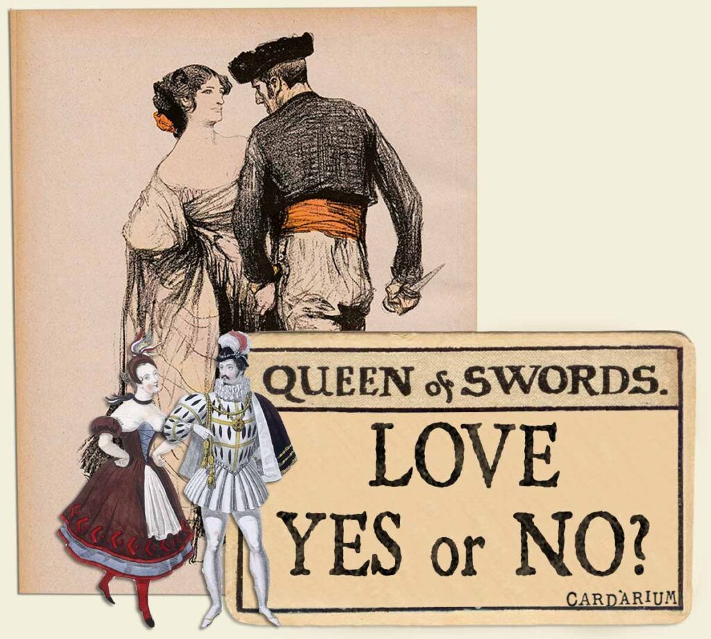 Queen of swords tarot card meaning for love yes or no