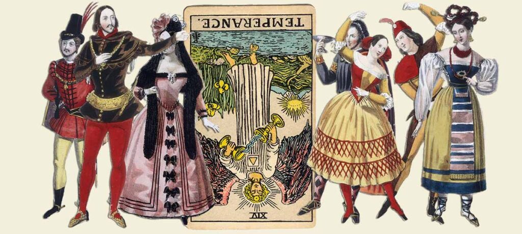 Temperance reversed tarot card meaning yes or no
