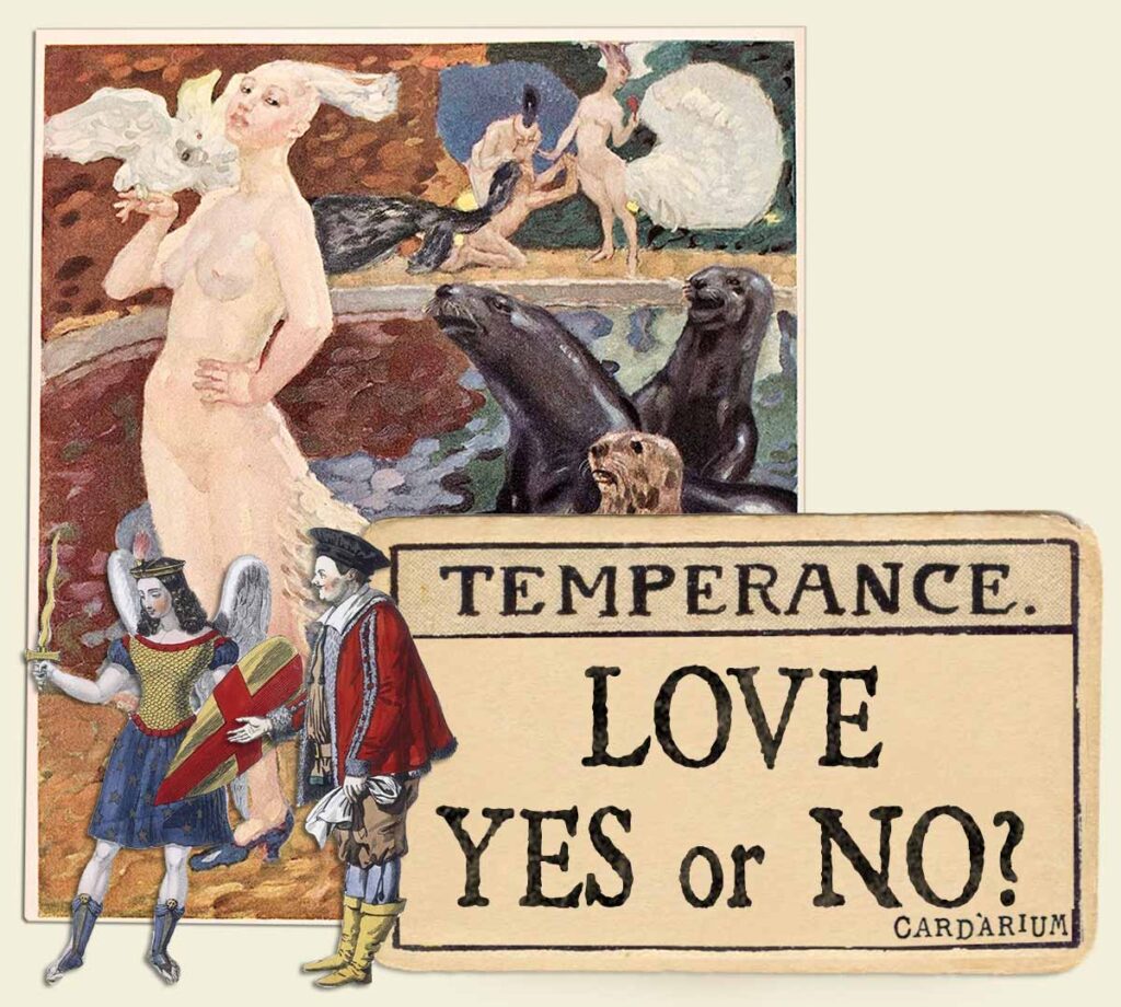Temperance tarot card meaning for love yes or no