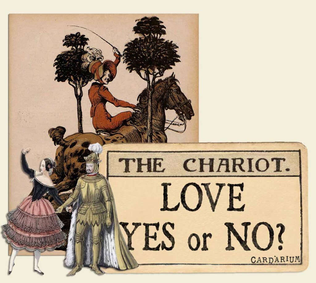 The Chariot tarot card meaning for love yes or no