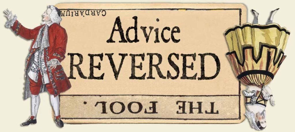 The Fool reversed advice yes or no