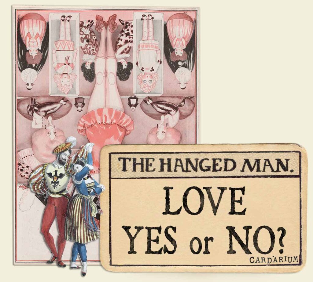 The Hanged Man tarot card meaning for love yes or no