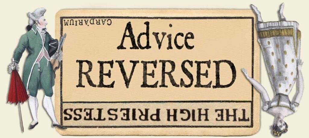 The High Priestess reversed advice yes or no