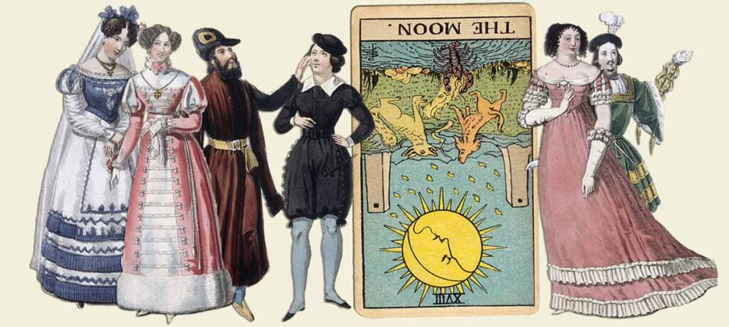 The Moon reversed tarot card meaning yes or no