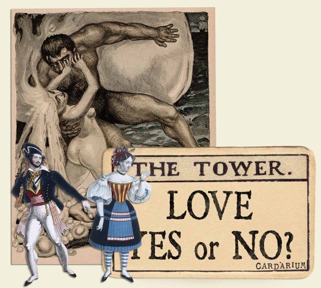 The Tower tarot card meaning for love yes or no